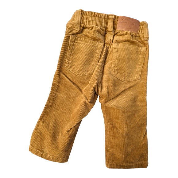 Janie and Jack 6-12m Tan Corduroy Dress Pants - Picture 3 of 6